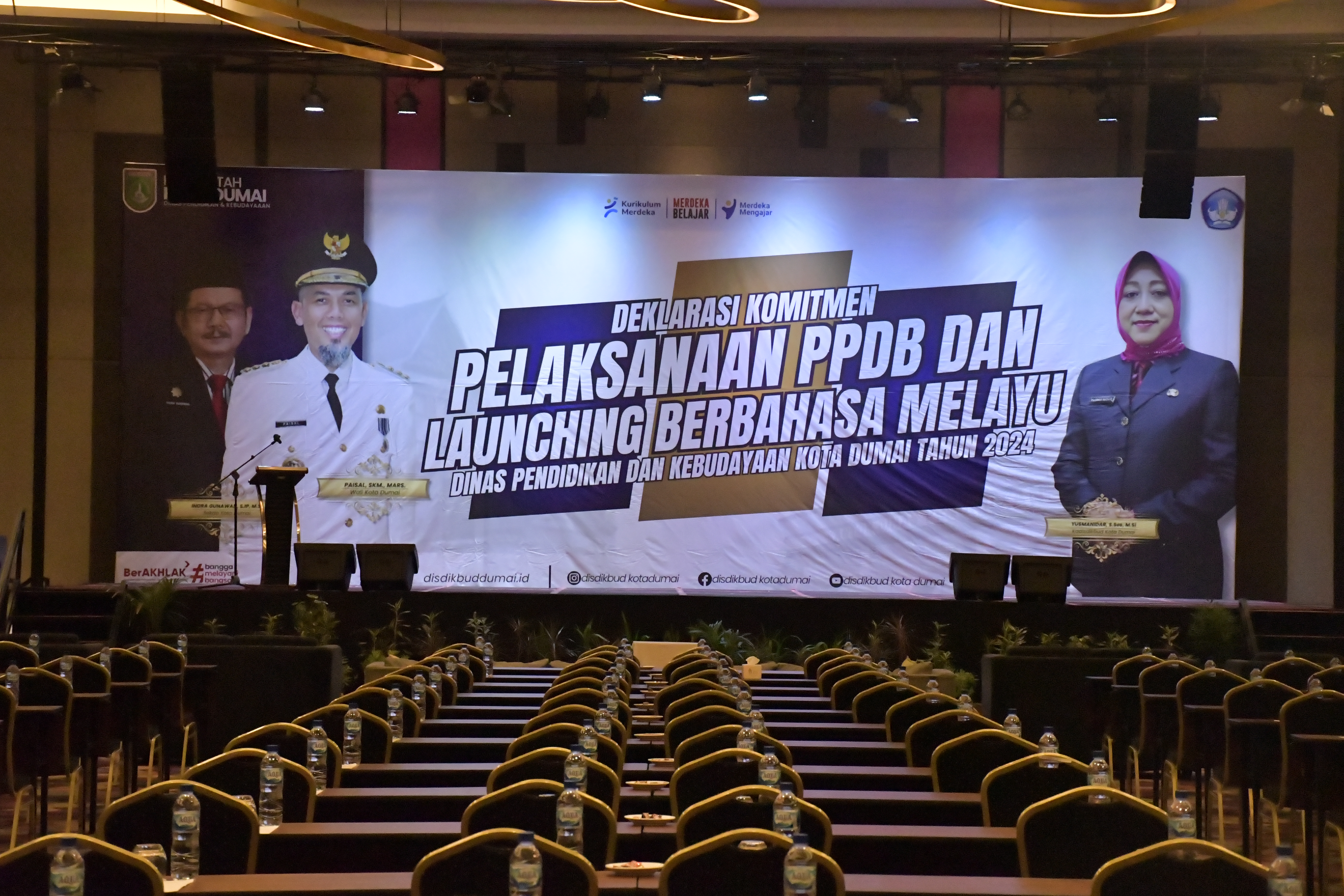 PELAKSANAAN PPDB DAN LAUNCHING BERBAHASA MELAYU DISDIKBUD 2024