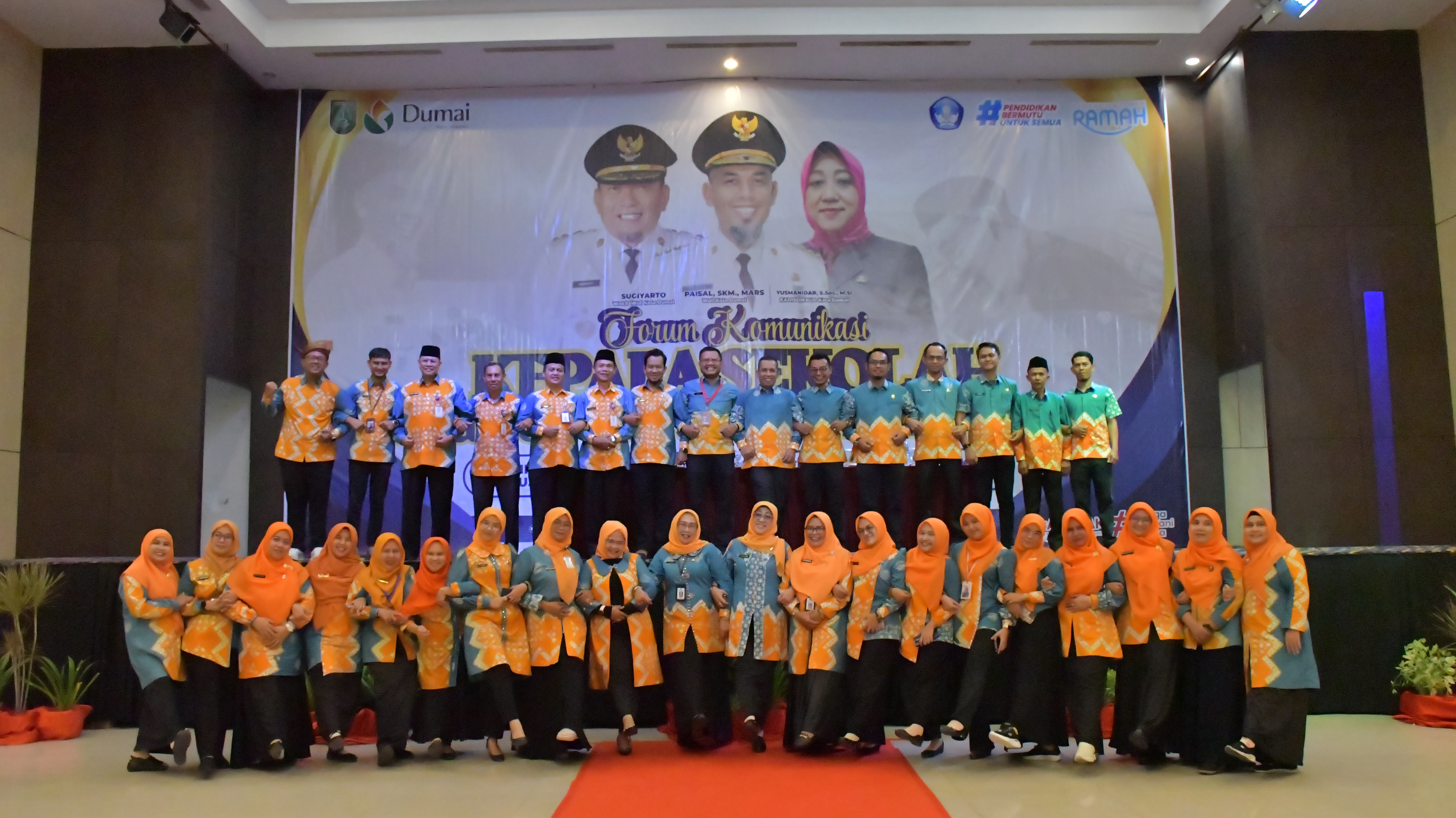 FORUM KOMUNIKASI RAKOR KEPSEK PAUD, SD DAN SMP
