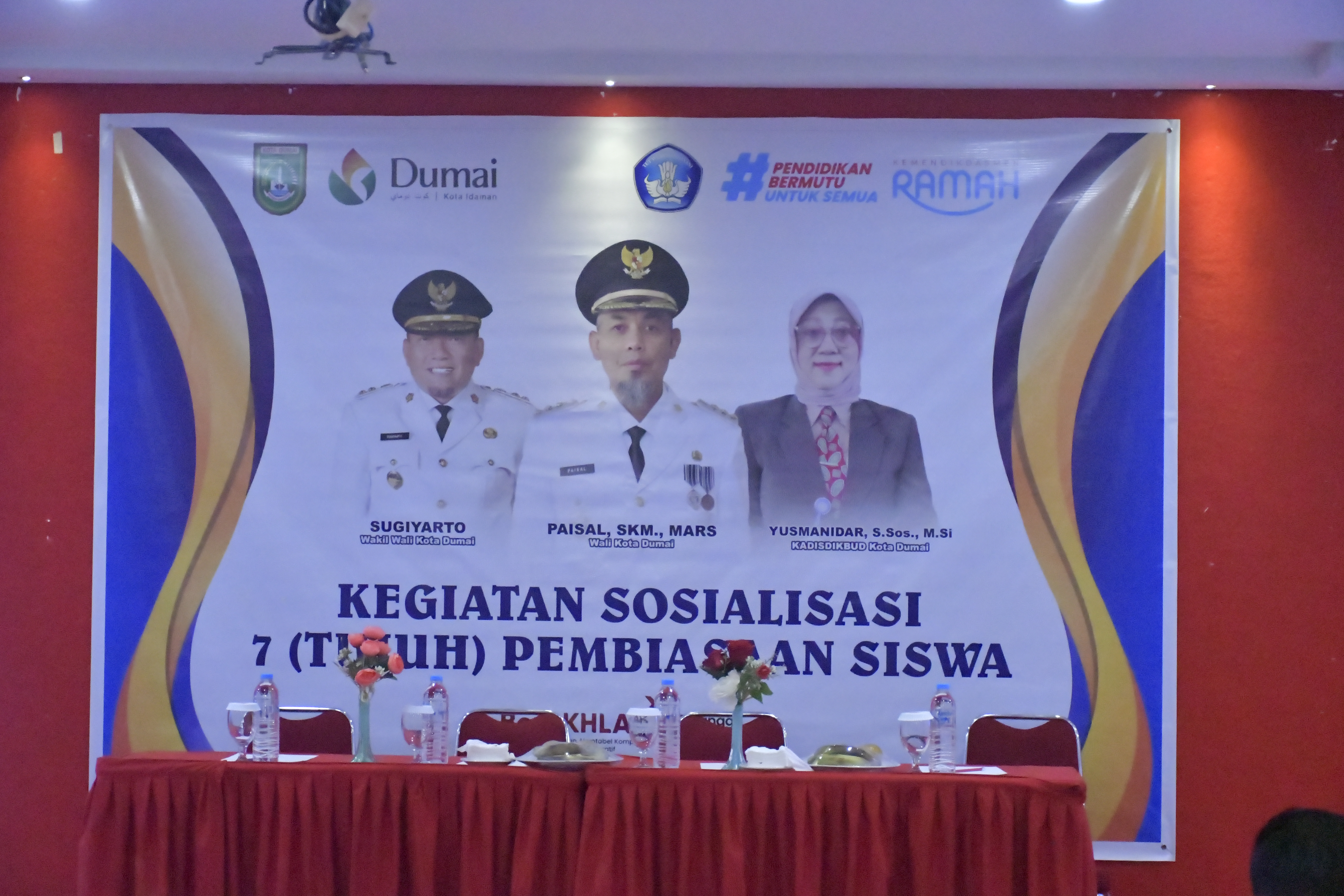 SOSIALISASI 7 (TUJUH) PEMBIASAAN SISWA